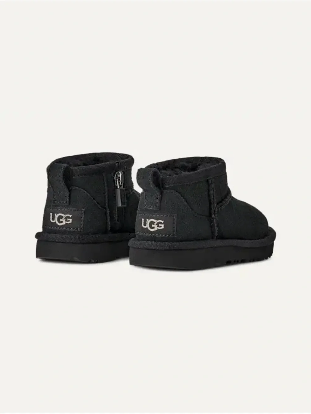 UGG Toddler Classic Ultra Mini Boots – Black – Size 10